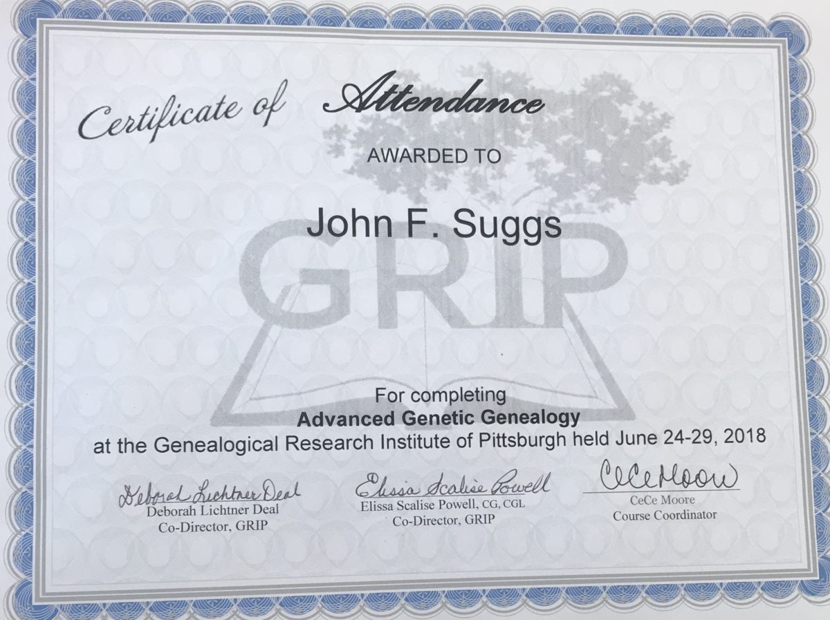 2018GRIP Certificate